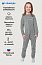 Комбинезон 8т11024 серый меланж
