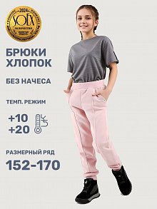 Брюки 2т22025 пудра оптом от производителя NIKASTYLE