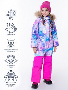 Комбинезон 8з1023 лазурный/фуксия оптом от производителя NIKASTYLE