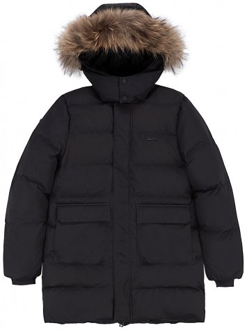 КУРТКА пуховая 4з8124 черный оптом от производителя NIKASTYLE
