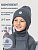 Комплект шапка и манишка 12м10725 джинс оптом от производителя NIKASTYLE