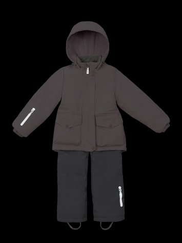 Костюм 7м2425 пудра/серый оптом от производителя NIKASTYLE