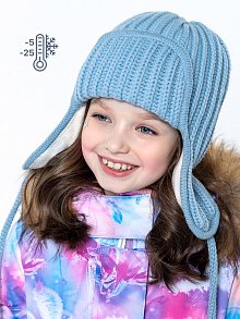 Шапка 11з11223 голубой туман оптом от производителя NIKASTYLE