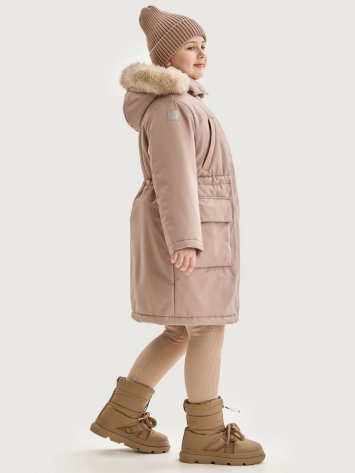 Парка +5з6425 какао оптом от производителя NIKASTYLE