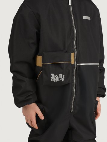 Комбинезон 8м2725 черный/горчица оптом от производителя NIKASTYLE