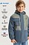 Куртка 4м5326 деним/фисташка