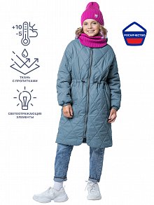 ПАЛЬТО 6м4423 эвкалипт оптом от производителя NIKASTYLE