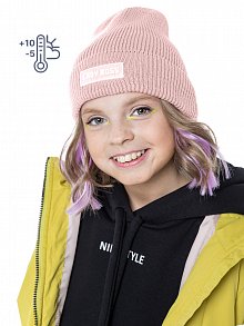 Шапка 11м8823 пудровый оптом от производителя NIKASTYLE