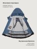 Костюм 7з5126 деним/черный оптом от производителя NIKASTYLE