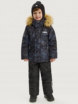 Костюм 7з3725 графит/черный оптом от производителя NIKASTYLE