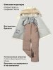 Костюм 7з3026 кешью/какао оптом от производителя NIKASTYLE