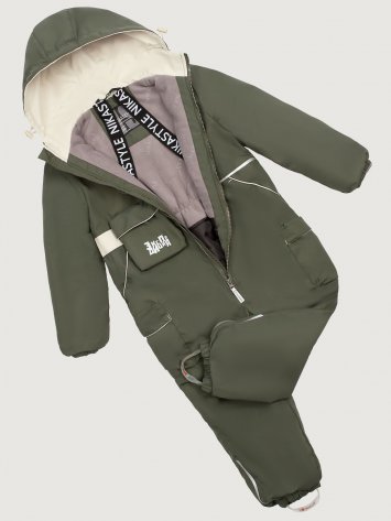 Комбинезон 8м2725 хаки/кешью оптом от производителя NIKASTYLE
