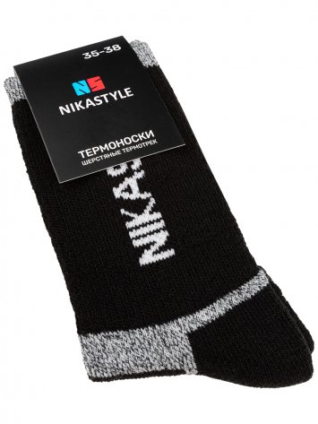 Термоноски 18з13124 черный оптом от производителя NIKASTYLE