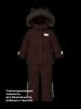 Костюм 7з3026 сухая роза оптом от производителя NIKASTYLE