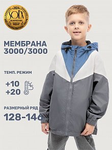 Ветровка 4л7125 серый оптом от производителя NIKASTYLE