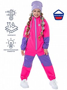 Комбинезон 8л6023 розовый неон/лаванда оптом от производителя NIKASTYLE
