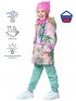 ВЕТРОВКА 4л1823 пудра/хаки оптом от производителя NIKASTYLE