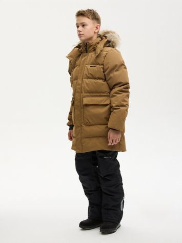 КУРТКА пуховая 4з8324 кэмел оптом от производителя NIKASTYLE