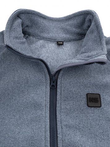 Кофта 4т11724 джинс оптом от производителя NIKASTYLE