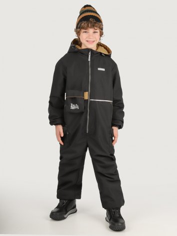 Комбинезон 8м2725 черный/горчица оптом от производителя NIKASTYLE
