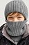 Комплект шапка и снуд  12з16525 серый