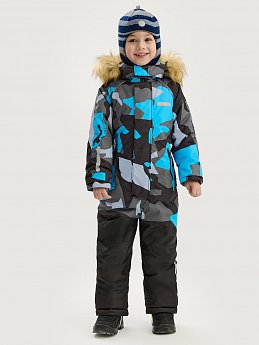 Комбинезон 8з0925 голубой/черный оптом от производителя NIKASTYLE