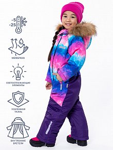 Комбинезон 8з1423 лиловый/черничный оптом от производителя NIKASTYLE