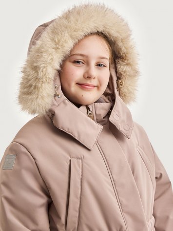 Парка +5з6425 какао оптом от производителя NIKASTYLE