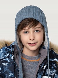 Шапка 11з15925 серо-голубой оптом от производителя NIKASTYLE