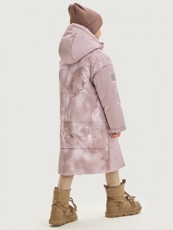 Пальто 6з9425 пудра/орхидея оптом от производителя NIKASTYLE