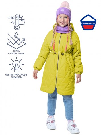 ПАЛЬТО 6м4423 оливковый оптом от производителя NIKASTYLE