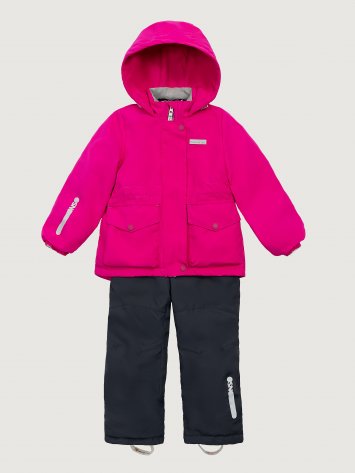 Костюм 7м2225 фуксия/графит оптом от производителя NIKASTYLE