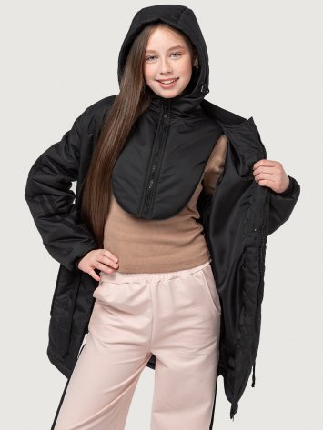 Куртка 4м5225 черный оптом от производителя NIKASTYLE