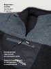 Толстовка спортивная 4т41326 джинс/графит оптом от производителя NIKASTYLE