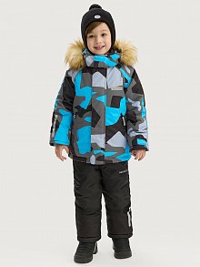 Костюм 7з1125 голубой/черный оптом от производителя NIKASTYLE
