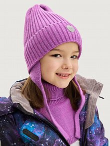 Комплект шапка и манишка  12з16025 цикламен оптом от производителя NIKASTYLE
