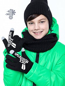 Перчатки 15з12723 черный оптом от производителя NIKASTYLE