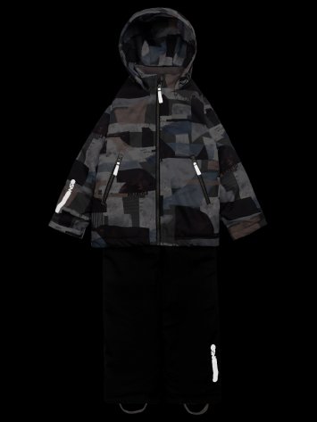 Костюм 7м1325 хаки/черный оптом от производителя NIKASTYLE