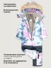 Комбинезон 8з1626 лаванда/серый оптом от производителя NIKASTYLE