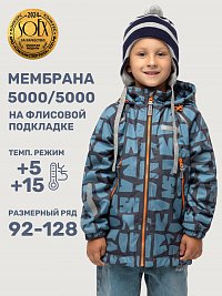 Ветровка 4л3125 деним оптом от производителя NIKASTYLE