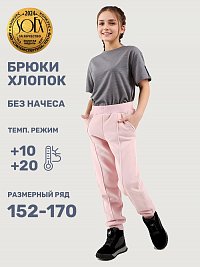 Брюки 2т22025 пудра оптом от производителя NIKASTYLE