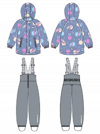Костюм 7з0225 лаванда/серый оптом от производителя NIKASTYLE
