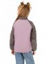 Кофта 4т10424 орхидея/кофе оптом от производителя NIKASTYLE