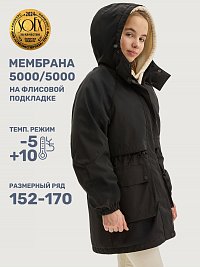 Парка 5м3625 черный оптом от производителя NIKASTYLE