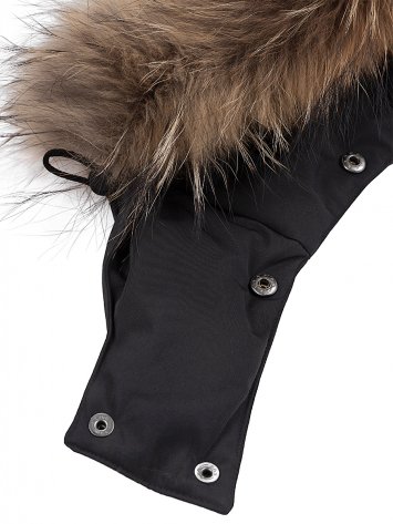 ПАЛЬТО пуховое 6з9424 черный оптом от производителя NIKASTYLE