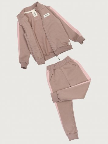Костюм 7т21625 какао оптом от производителя NIKASTYLE