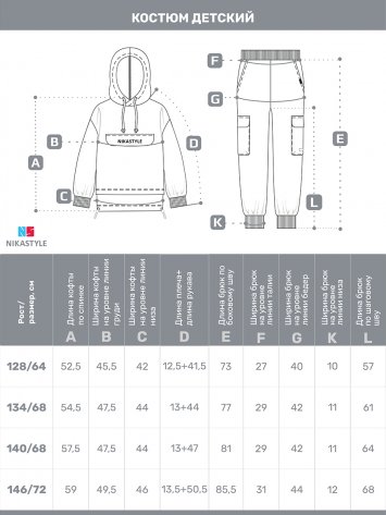 Костюм 7т20325 неви/терракотовый оптом от производителя NIKASTYLE