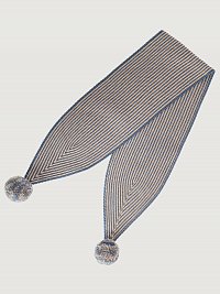 Шарф 17м11925 джинс/песок оптом от производителя NIKASTYLE