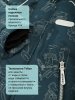 Комбинезон 8з0726 океан/черный оптом от производителя NIKASTYLE