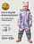 Комбинезон 8м1225 розовый/серый оптом от производителя NIKASTYLE